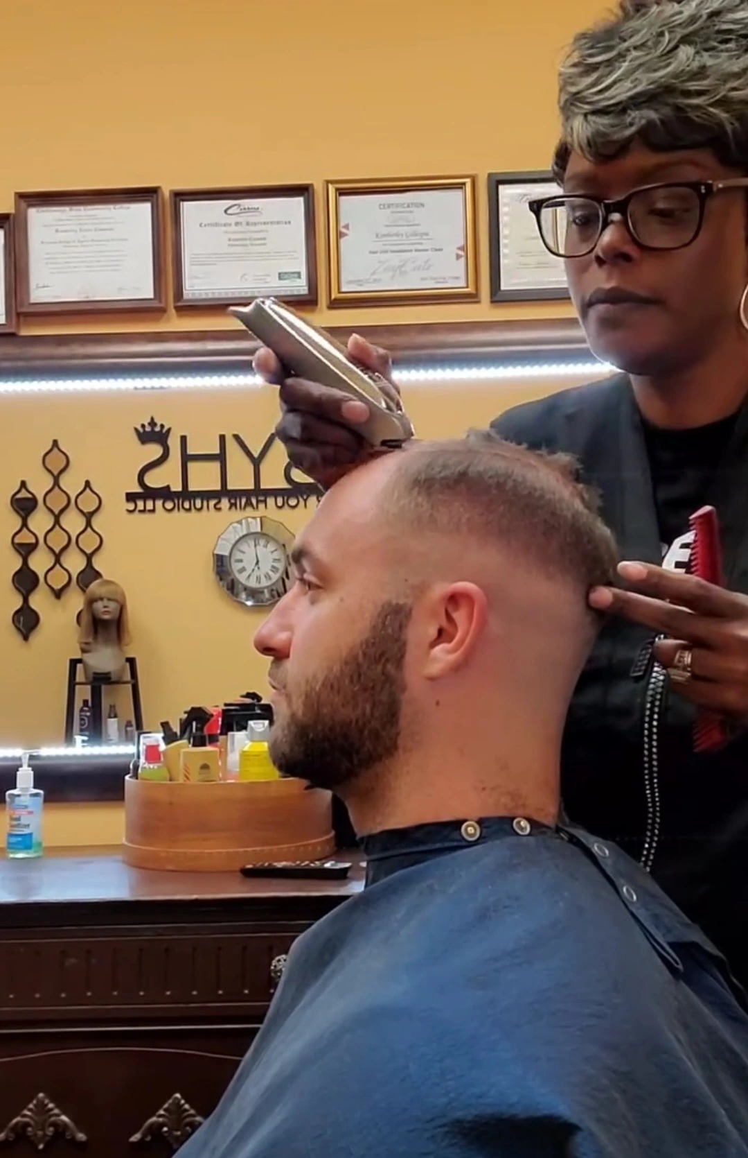 Personalized hair loss consultation and service at A Better You Hair Studio